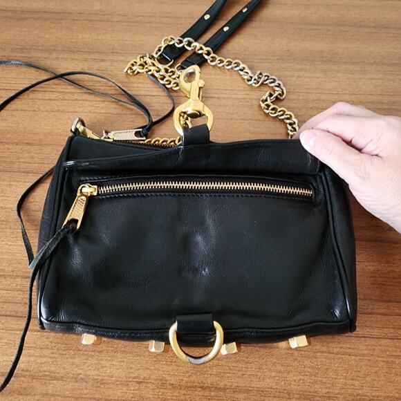 Rebecca Minkoff Mini MAC Supple Leather Crossbody Bag - Picture 8 of 12